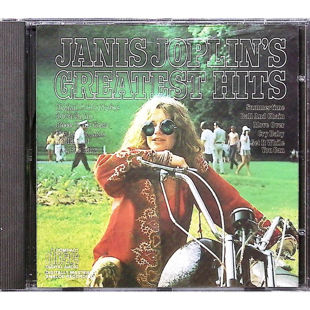 Columbia CD Janis Joplin Greatest Hits‎ Psychedelic Rock CK 32168 USA